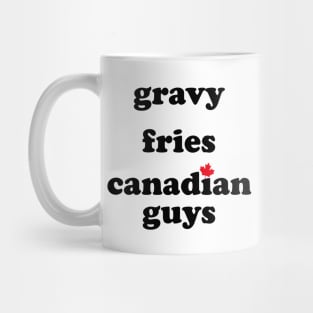 Oh, Canada! (Black Text) Mug